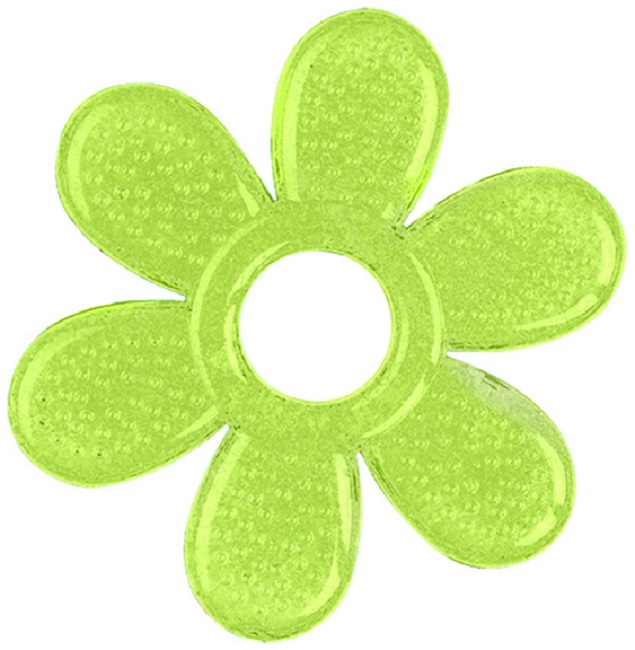 Jucărie de dentiție pentru bebeluși  Vaboono - Daisy, verde