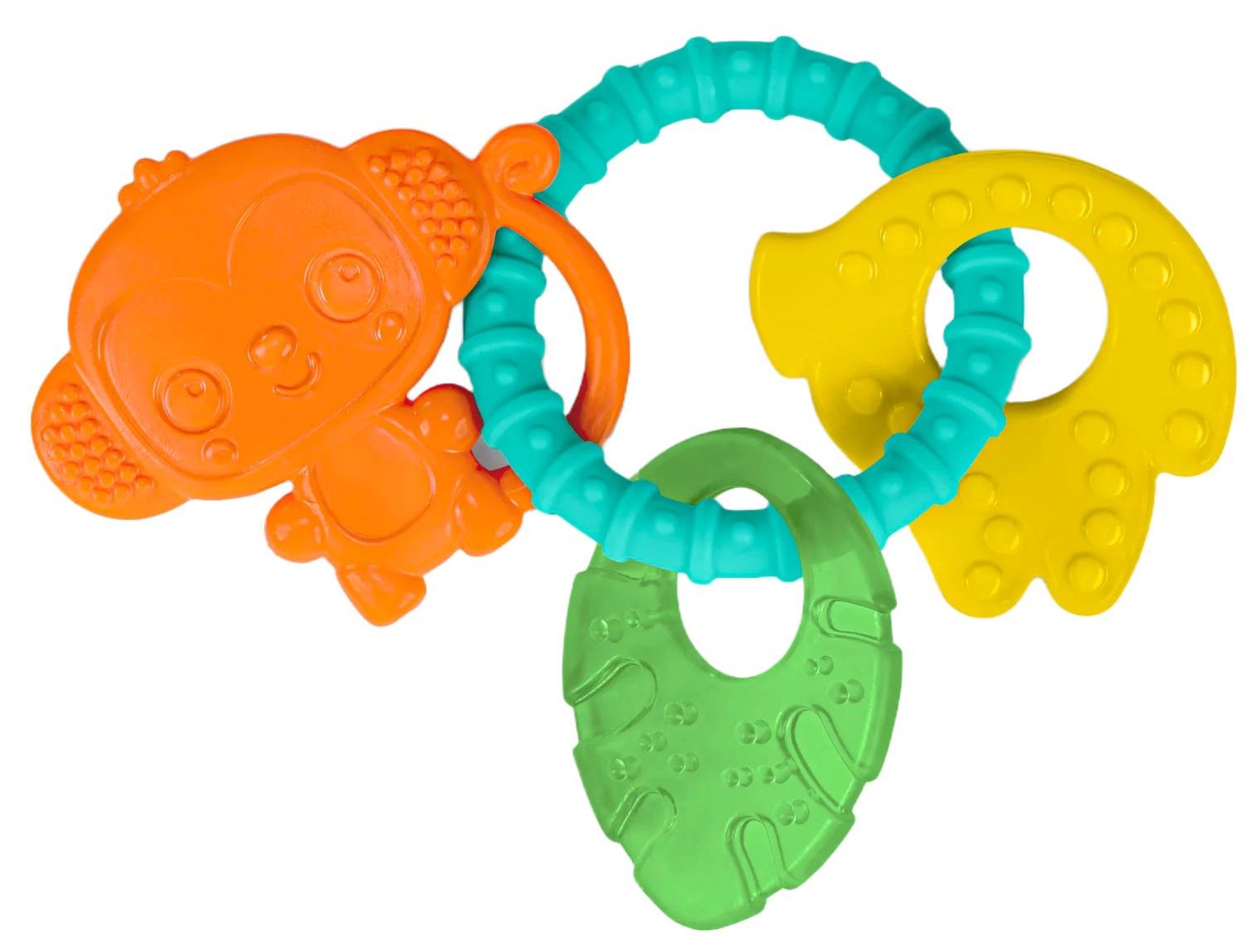 Jucărie de dentiție pentru bebeluși Bright Starts -Ring with Charms