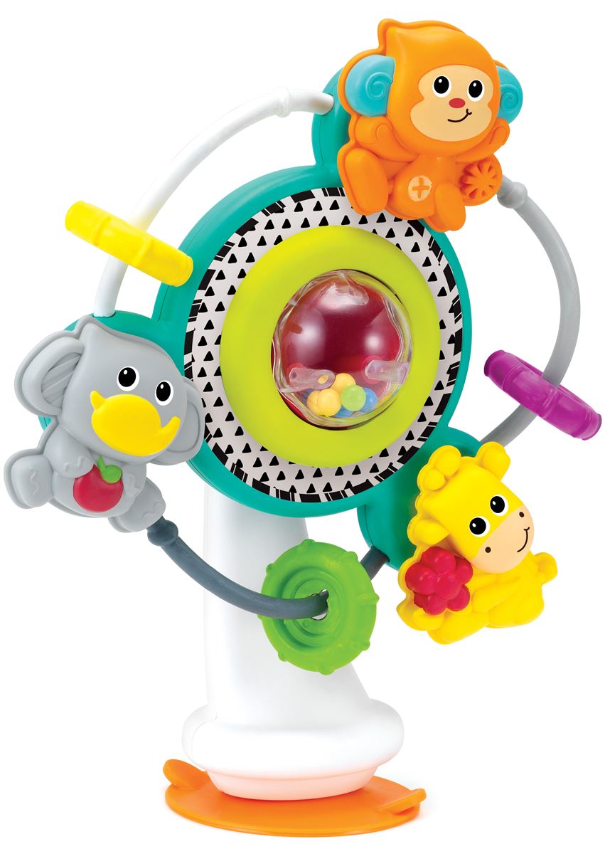 Jucărie pentru bebeluși Infantino B Kids – Carusel, junglă
