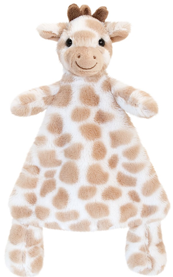 Jucărie pentru bebeluși Keel Toys - Cuddle girafe, 25 cm, maro