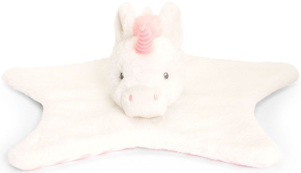 Jucarie de imbratisat pentru bebelusi Keel Toys Keeleco - Paturica si Unicorn