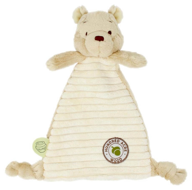 Jucărie pentru bebeluși de îmbrățișat Rainbow Designs - Ursulețul Pooh, 24 cm