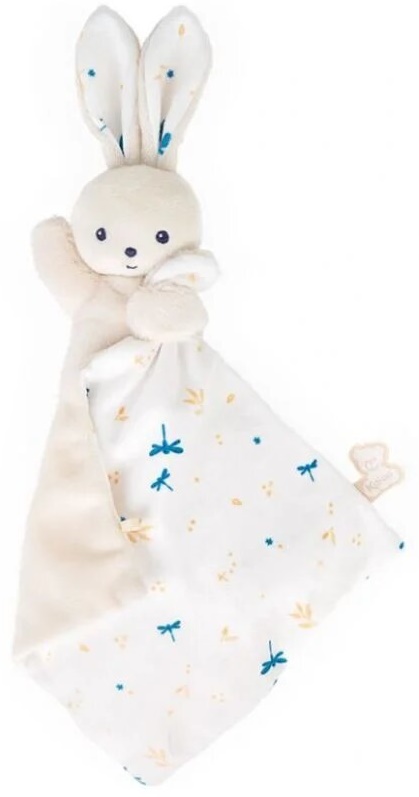 Prosoape pentru bebeluși Kaloo - White Delicate, Iepuraș, 17 cm