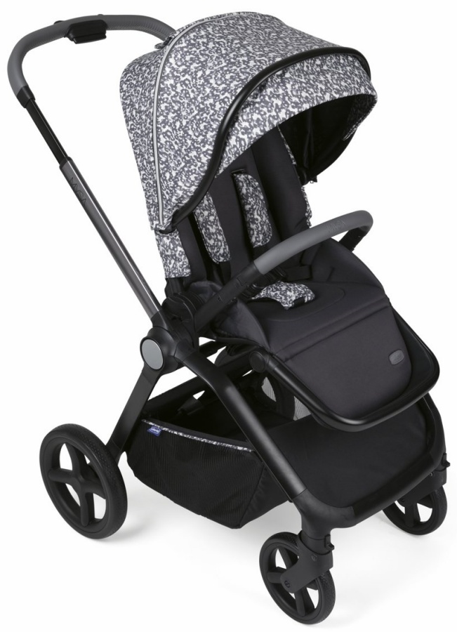 Cărucior pentru bebeluși 2 în 1 Chicco - Mysa, Charming Grey