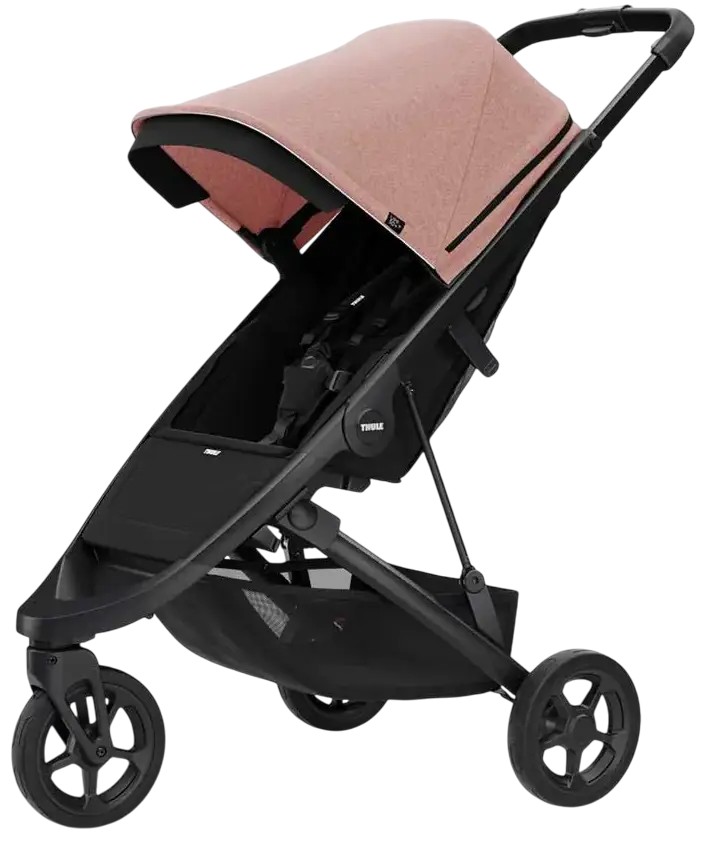 Cărucior pentru bebeluși Thule - Spring, Misty Rose/Black