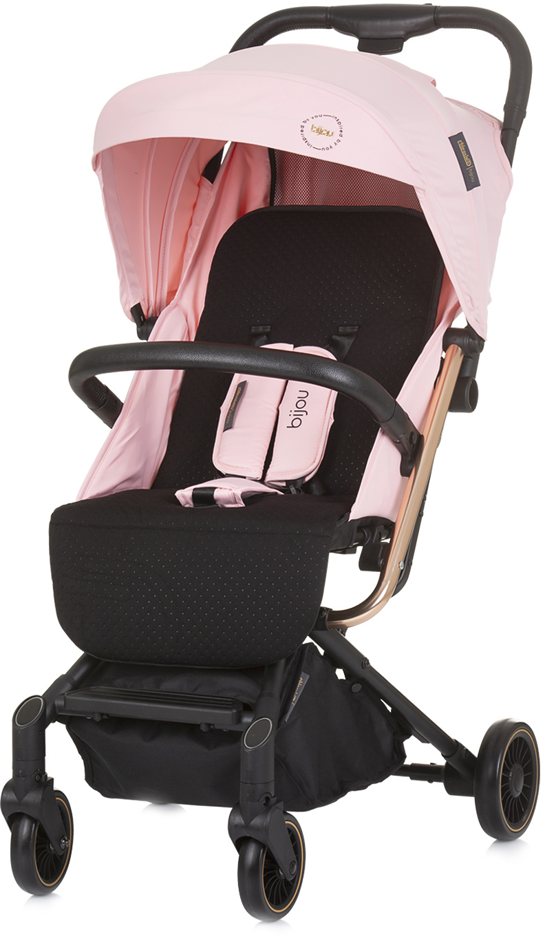 Cărucior de vară pentru bebeluși Chipolino - Jewel, flamingo