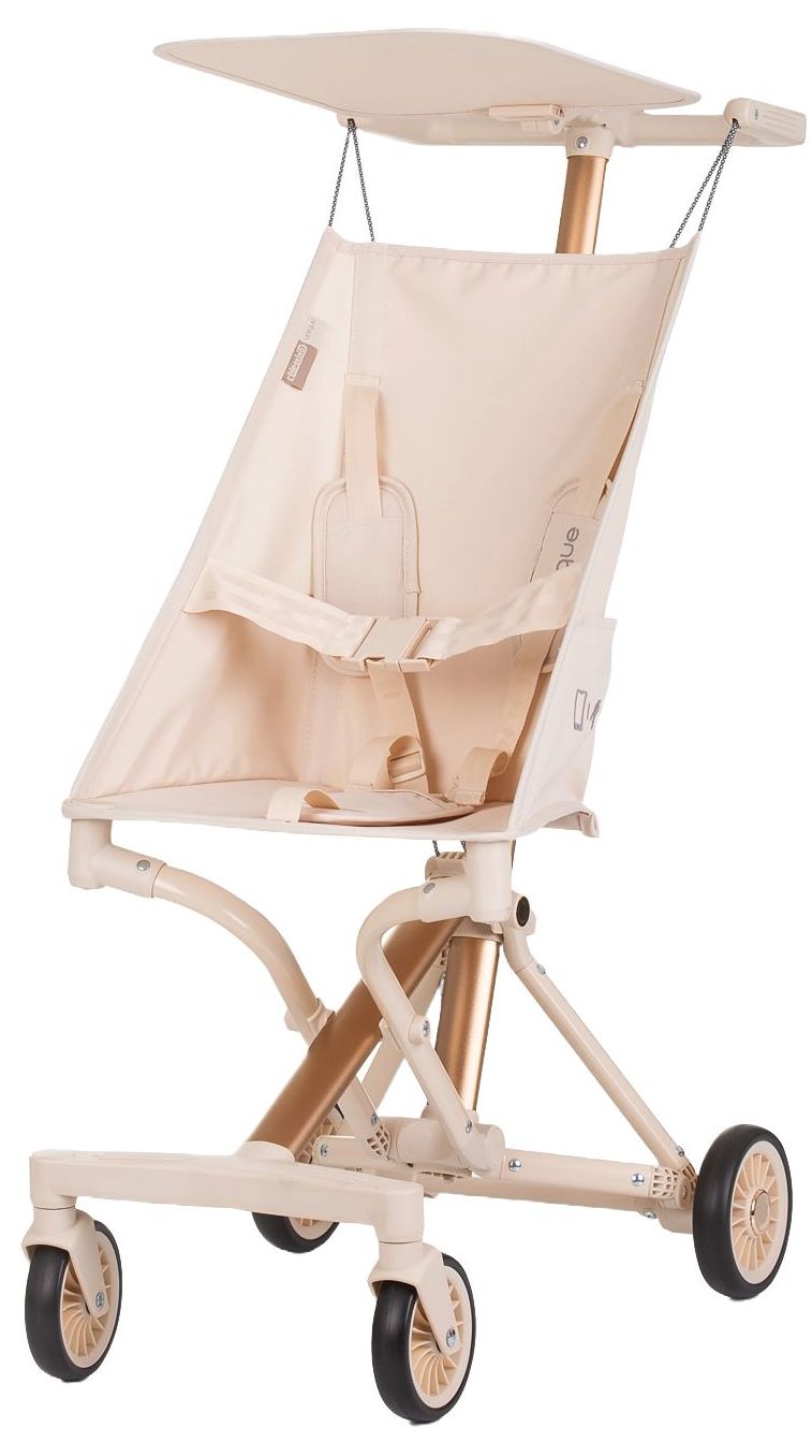 Carucior de vara pentru copii  Chipolino - Unique, tiramisu