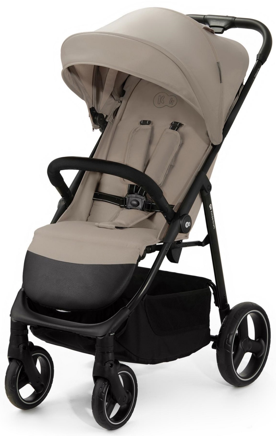 Cărucior de vară pentru bebeluși KinderKraft - Trig 3, Stone Beige