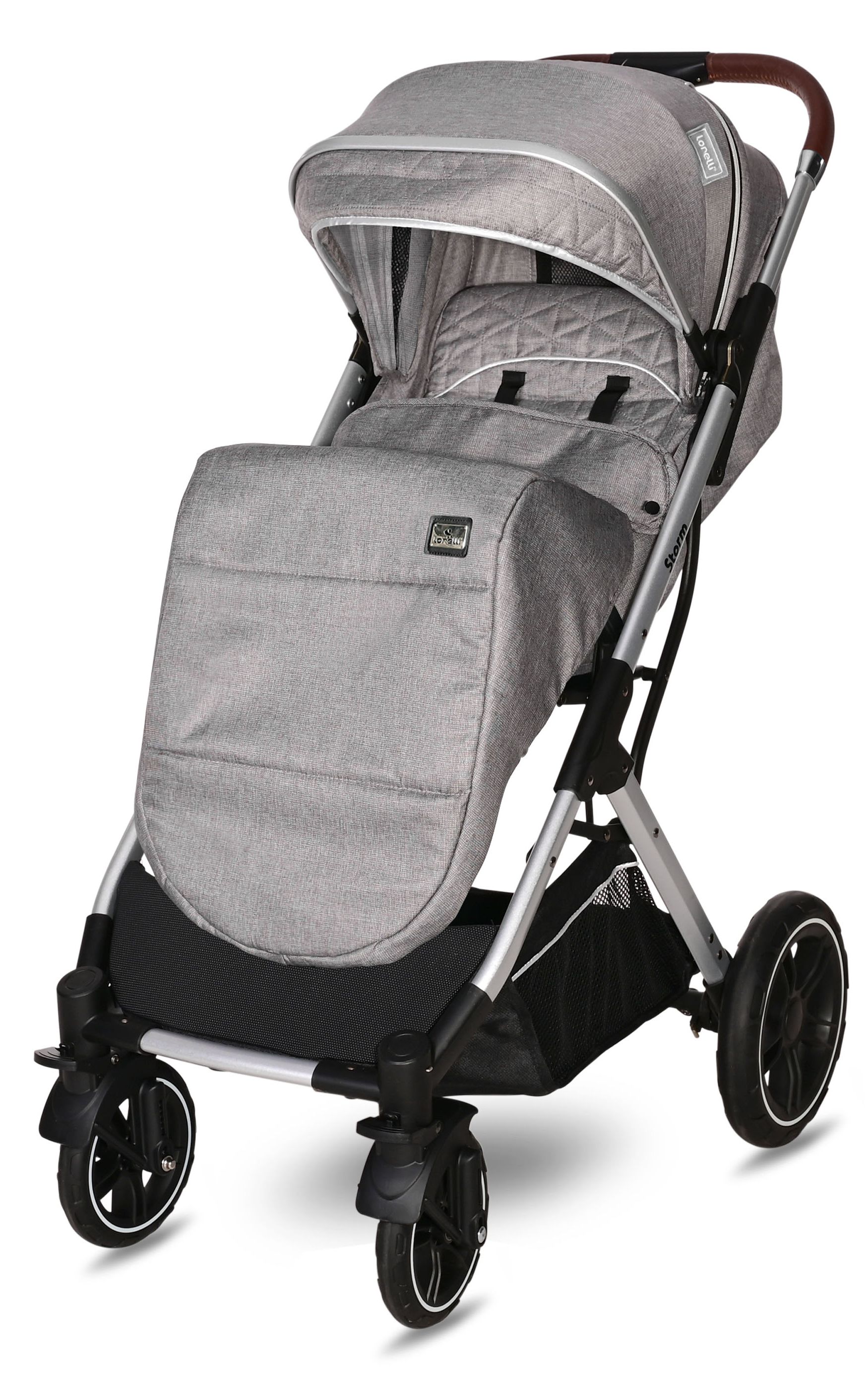 Cărucior de vară pentru bebeluşi Lorelli - Storm, Opaline Grey