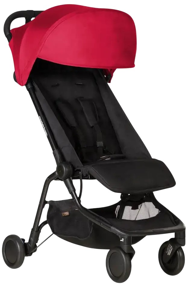 Cărucior de vară pentru bebeluși Mountain Buggy - Nano V2, bordo