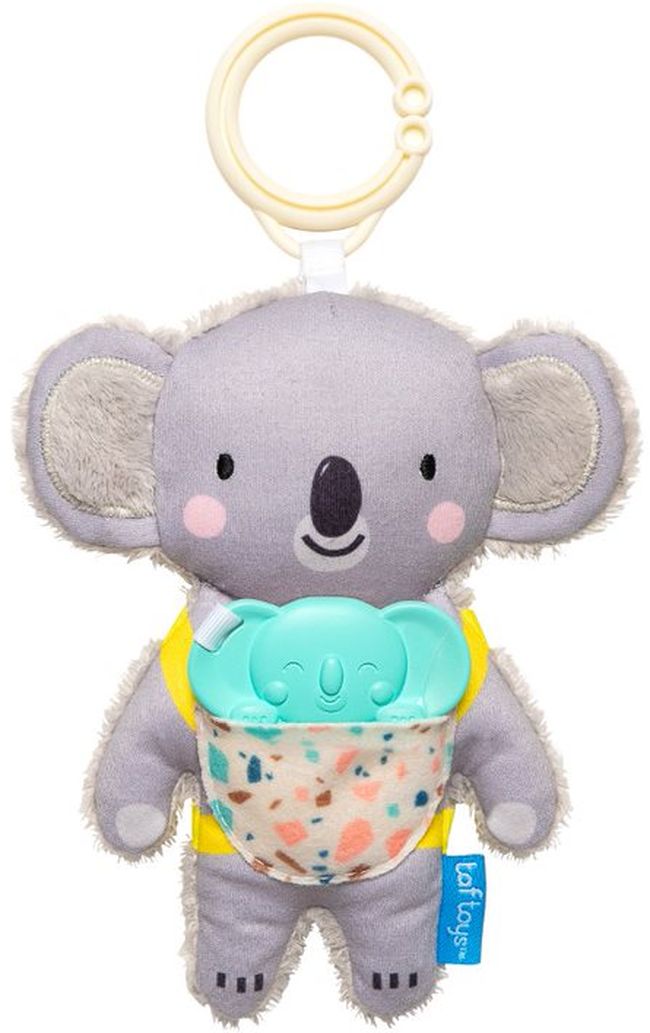 Zornaitoare moale pentru copii Taf Toys - Koala cu bebe