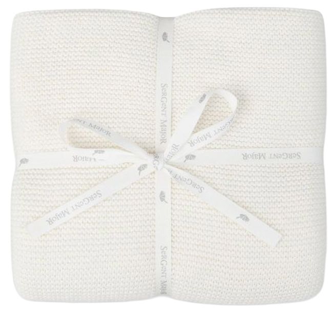 Scutec pentru bebeluși Sergent Major - Ecru, 80 x 80 cm