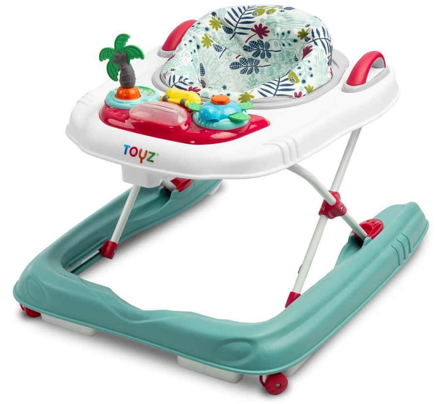 Premergător pentru bebeluși 2 în 1 Caretero Toyz - Surf, Blossom