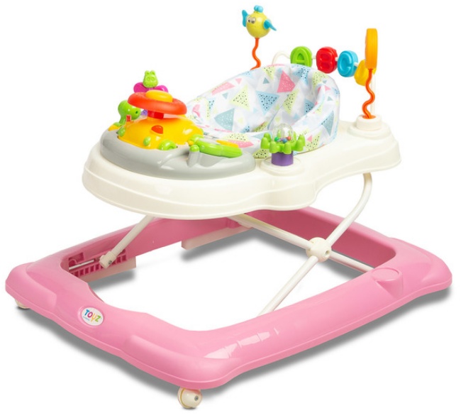 Premergător pentru bebeluși  Caretero Toyz - Stepp, Pink