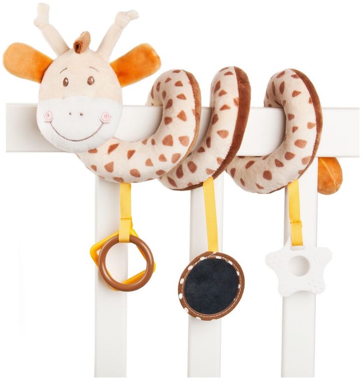 Rimel pentru copii Amek Toys - Girafa, 28 cm