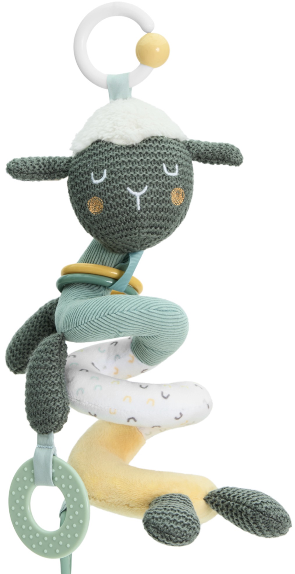 Spirală verticală pentru bebeluși KikkaBoo Sleepy Sheep