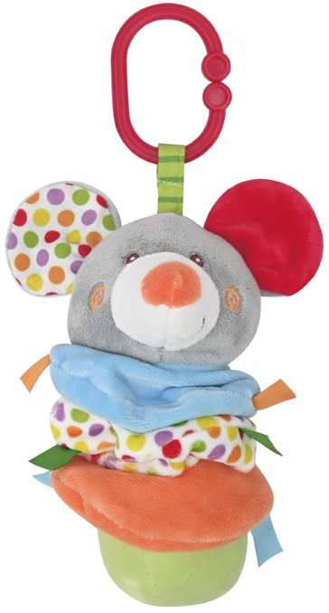 Jucărie vibratoare pentru bebeluși Lorelli Toys - șoarece