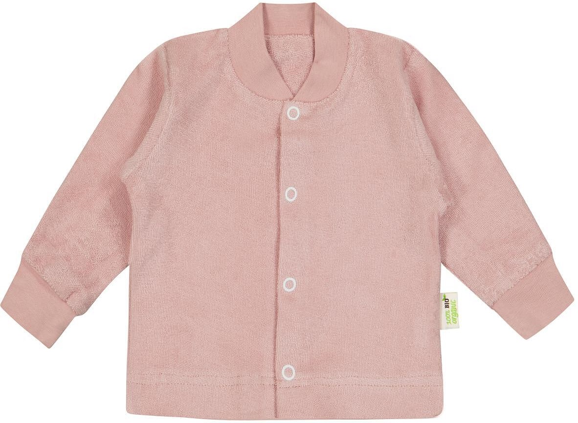 Vesta pentru copii Bio Baby - 74 cm, 6-9 luni, roz forte
