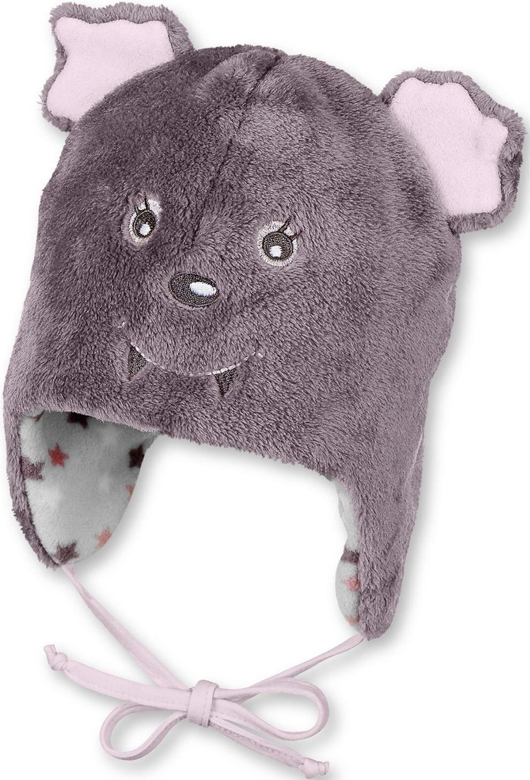 Căciulă de iarnă pentru bebeluși Sterntaler - Koala, 37 cm, 2-3 luni, mov