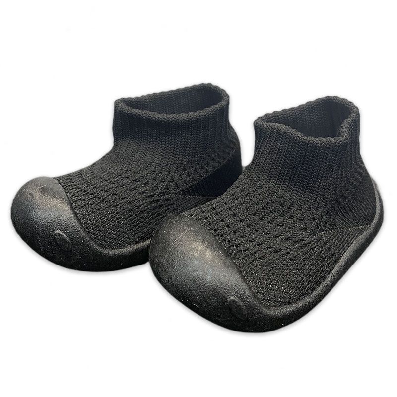 Botoșei pentru bebeluși Raya Toys – Negru, mărimea 18-19