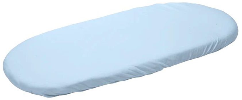 Cearșaf de prosop pentru bebeluși cu elastic  Sensillo - 75 х 35 cm, albastru