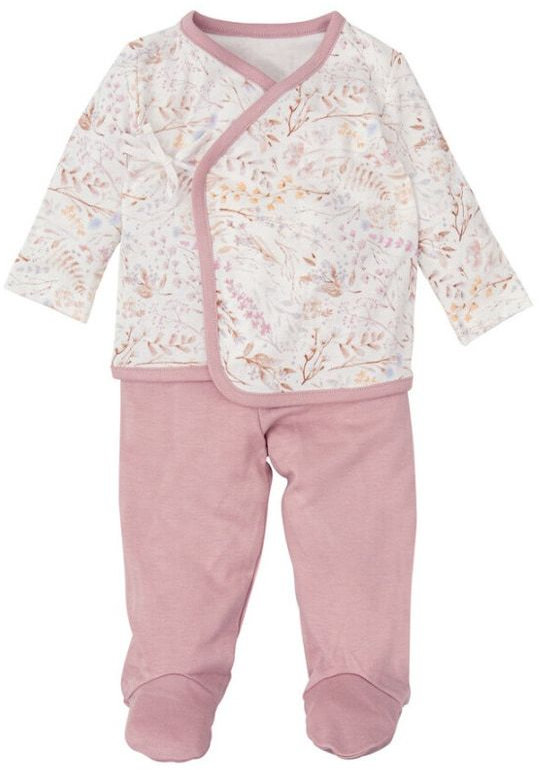 Set pentru bebeluși Bimbidreams - Niza, 0-1 luni, alb/liliachiu