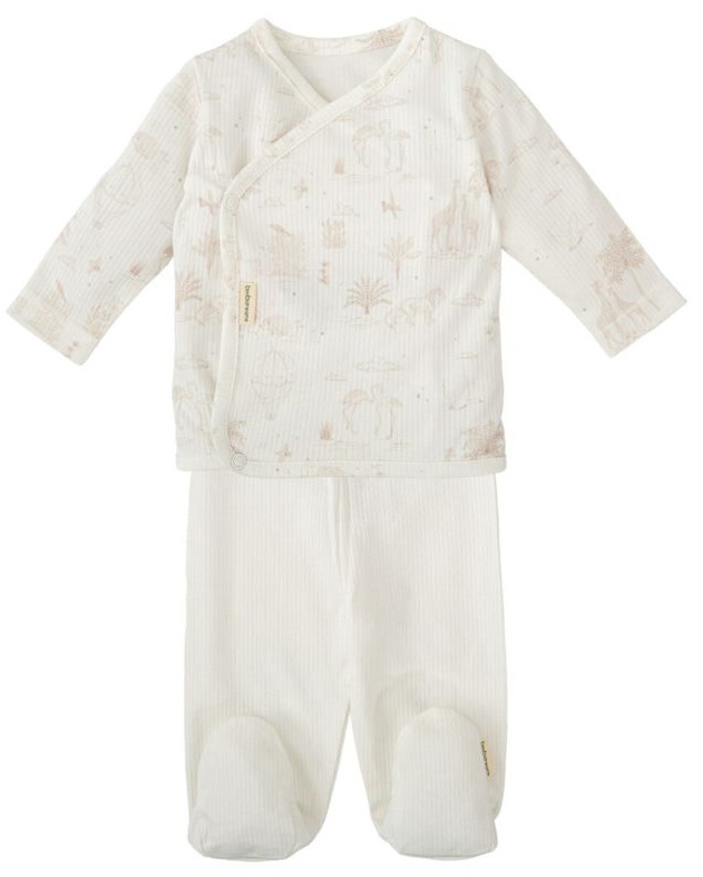 Set bebeluși Bimbidreams - Noe, 1-3 luni, alb