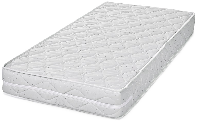 Saltea pentru bebeluşi cu spumă Lorelli - Relax, 70 х 140 cm, stele gri