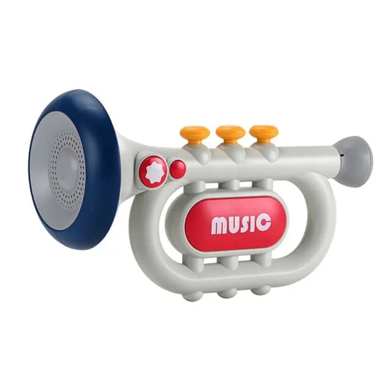 Trompetă muzicală pentru bebeluși Raya Toys - Trompetă