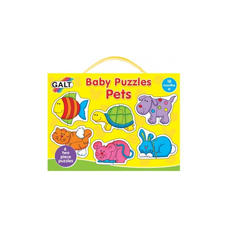 Puzzle pentru bebelusi Galt – Animale de companie