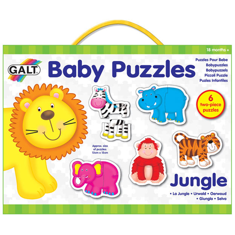 Puzzle pentru bebelusi Galt – Jungla