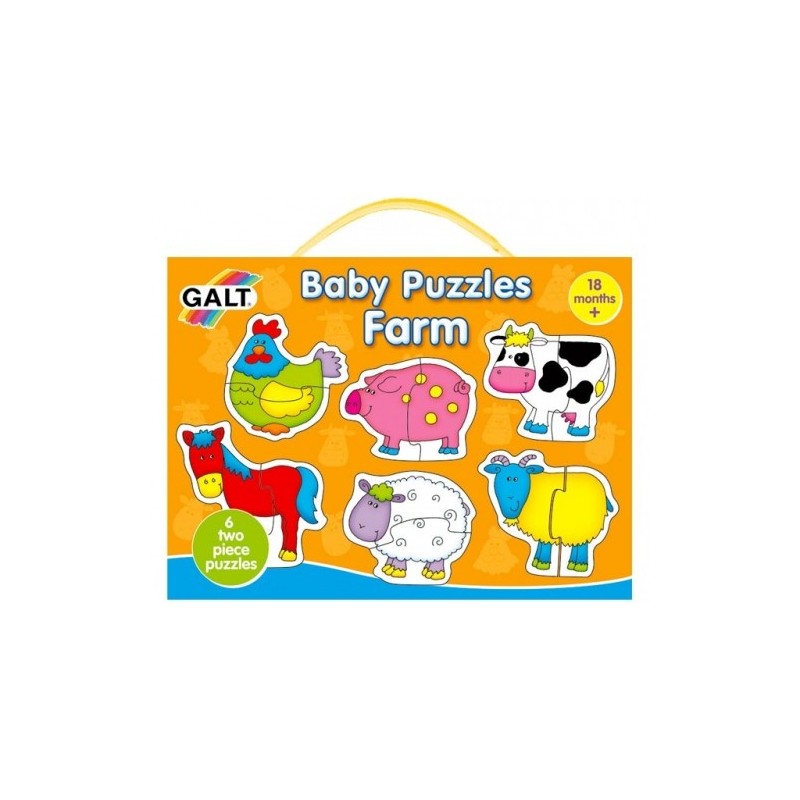 Puzzle pentru bebelusi Galt – Ferma