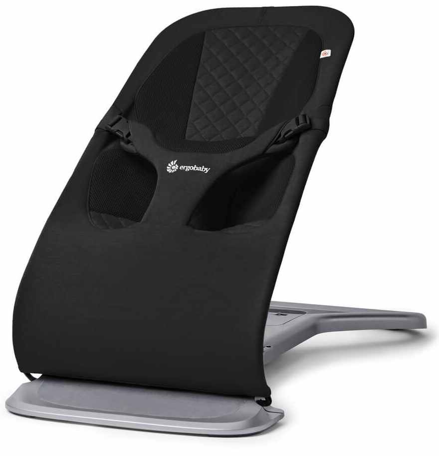 Șezlong pentru bebeluși 3 în 1 Ergobaby - Evolve, Onyx Black