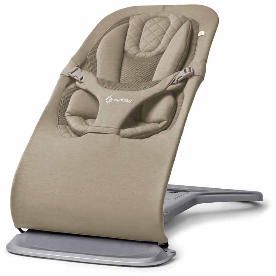 Șezlong pentru bebeluși 3 în 1 Ergobaby - Evolve, Soft Olive