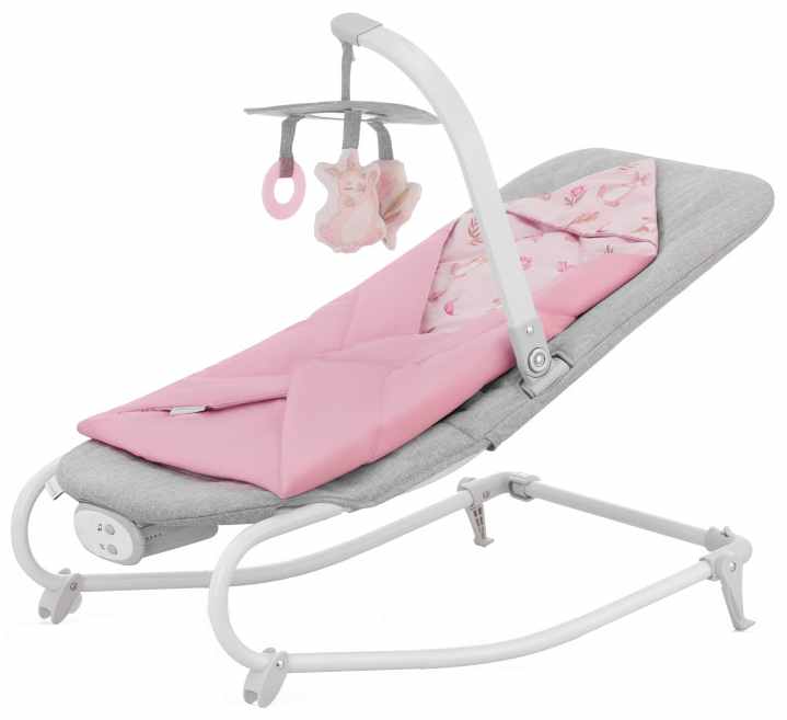 Sezlong pentru bebeluși KinderKraft - Felio 2, roz
