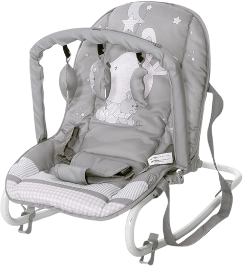 Sezlong pentru copii Lorelli - Eliza, Grey Rabbits