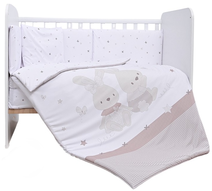 Set de dormit pentru bebeluși Lorelli - Smile, Honey Bunny, bej