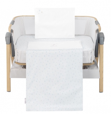 Set 5 piese lenjerie de pat Kikka Boo - Little Fox