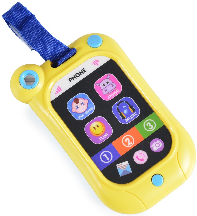Telefon pentru bebelusi Huanger - Galben