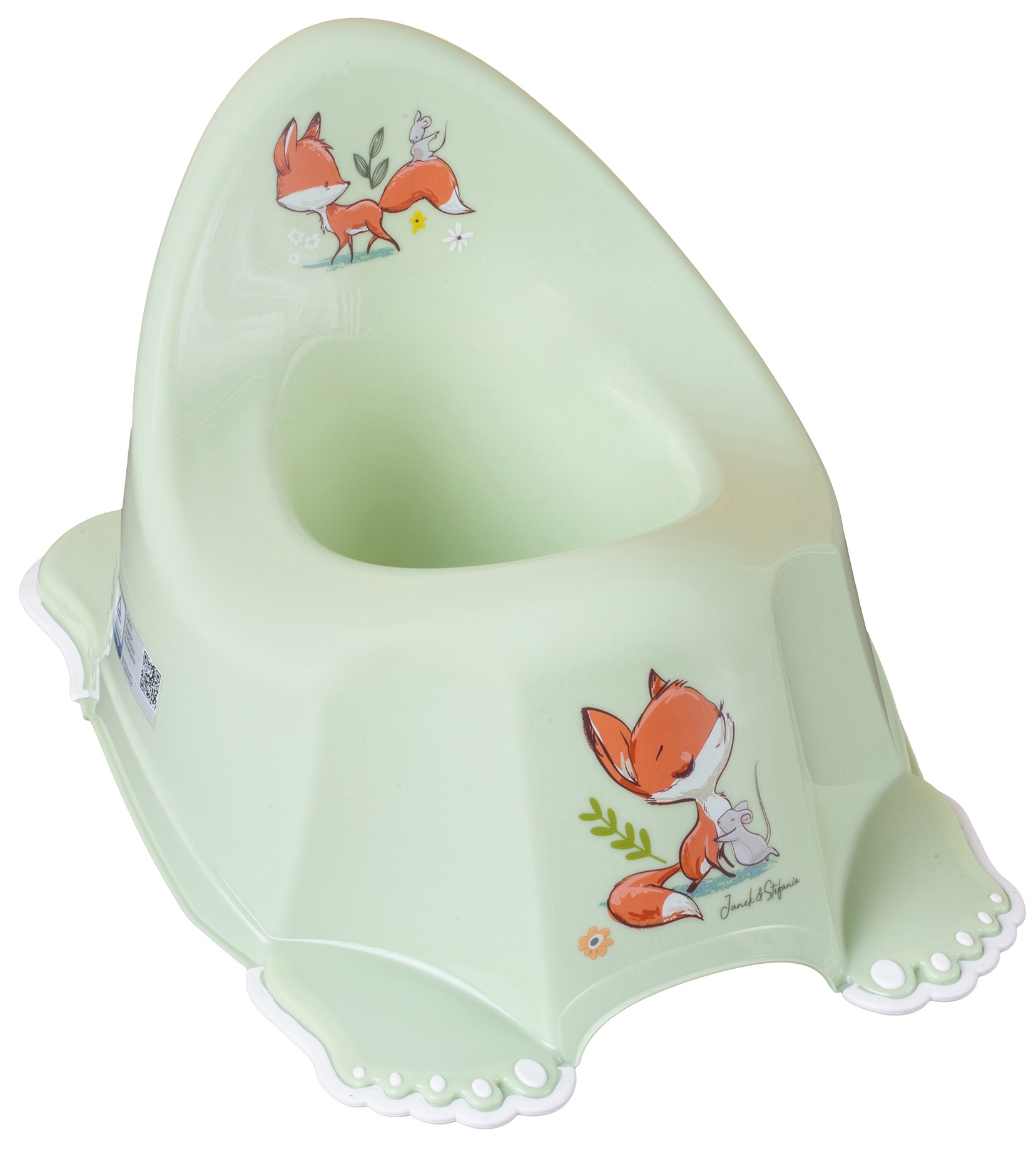 Bebelușul Anatomical Musical Potty Tega Baby - Forest Fairy, verde