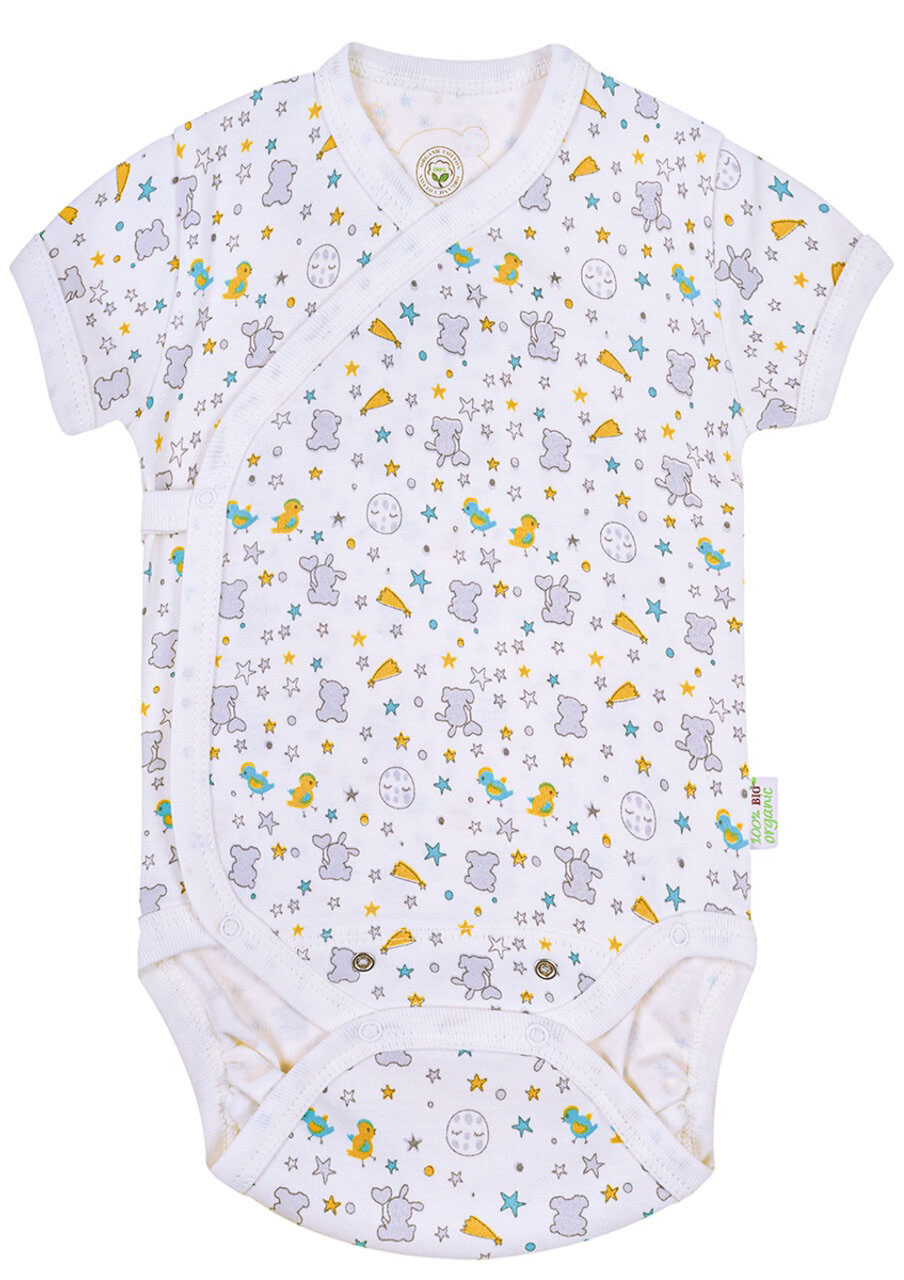 Body pentru bebeluşi Bio Baby - Bumbac organic, 68 cm, 4-6 luni