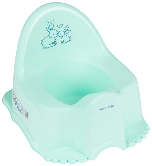 Oliță pentru bebeluşi Tega Baby - Iepurașii, mint