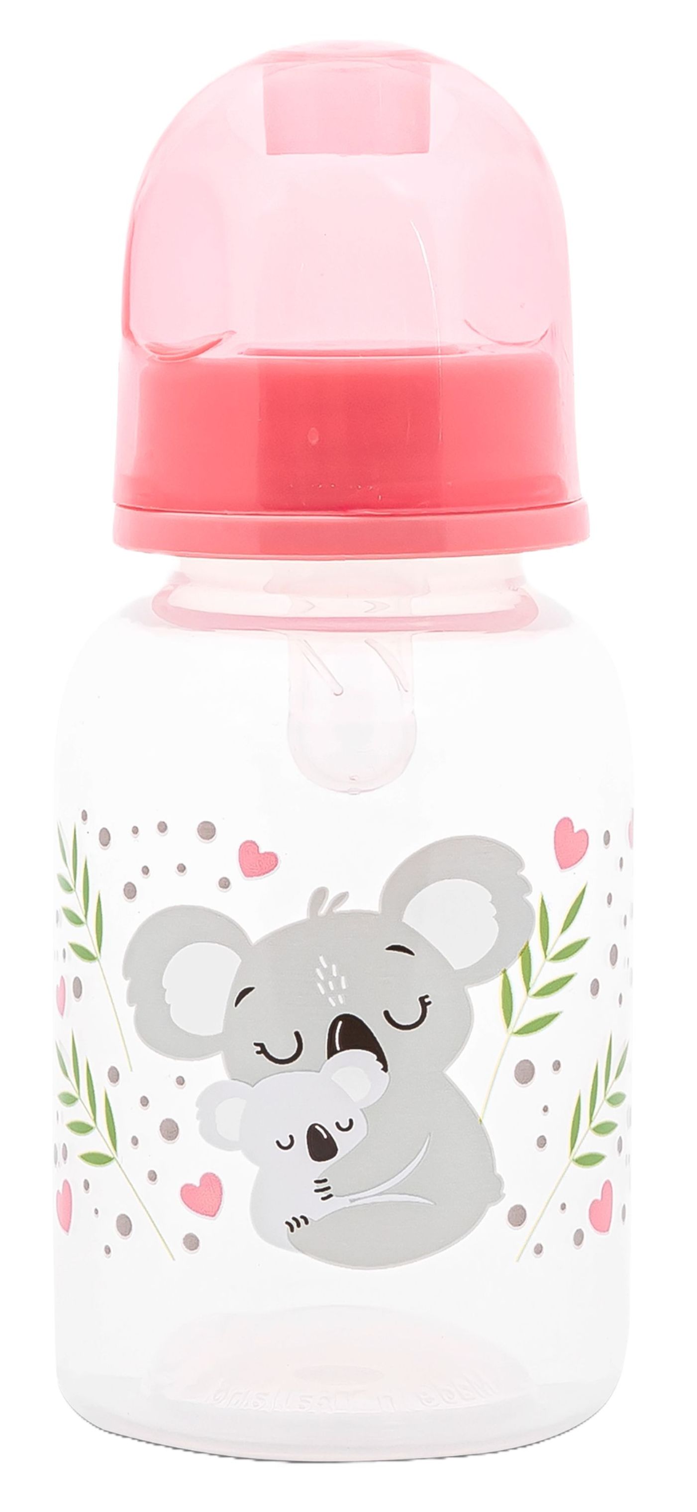 Biberon  Lorelli Baby Care - Simple, 125 ml, Shell Pink