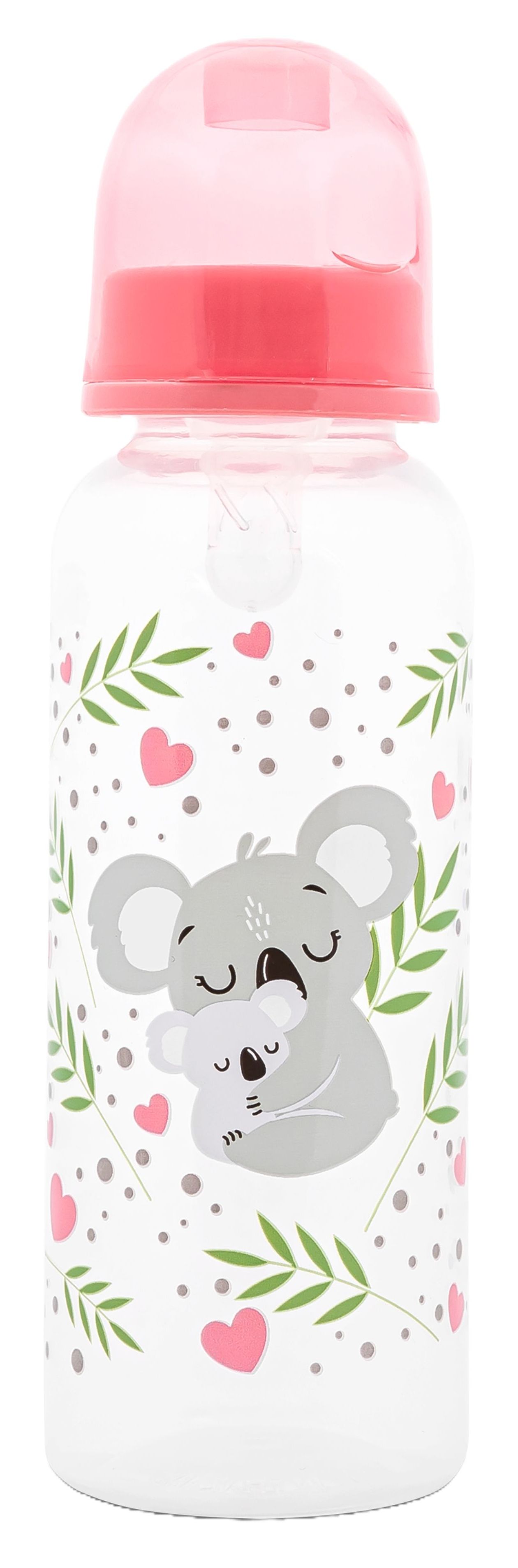 Biberon  Lorelli Baby Care - Simple, 250 ml, Shell Pink