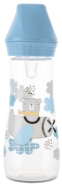 Sticlă pentru bebeluși Lorelli My Friend - 250 ml, Airy Blue