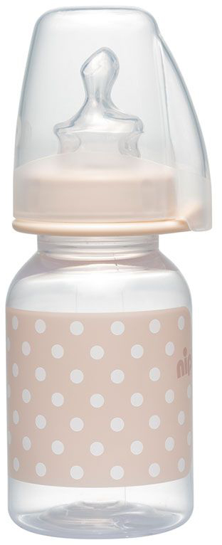 Biberon NIP - Trendy, РР, Flow S, 0-6 l, 125 ml