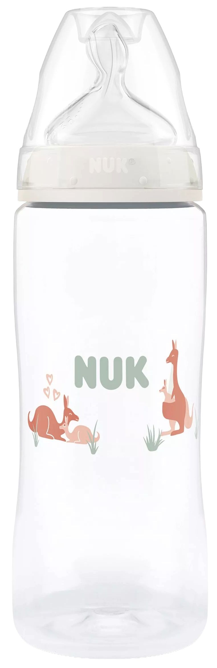 Biberon NUK First Choice - TC, РР, 360 ml, mărimea XL, Cangur