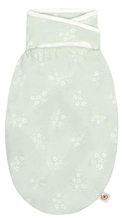 Scutec de bumbac Ergobaby - Swaddler, Tog 0.5, Starry Mint