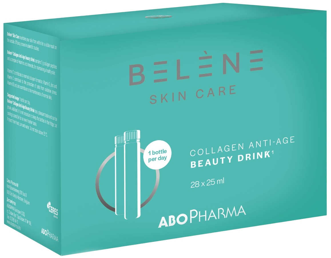 Belene Colagen Anti-Age Beauty Drink, 28 fiole, Abo Pharma