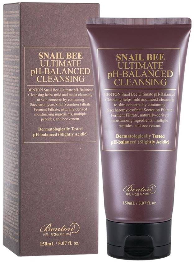Benton Snail Bee Spumă de curățare Ultimate PH-Balanced, 150 ml